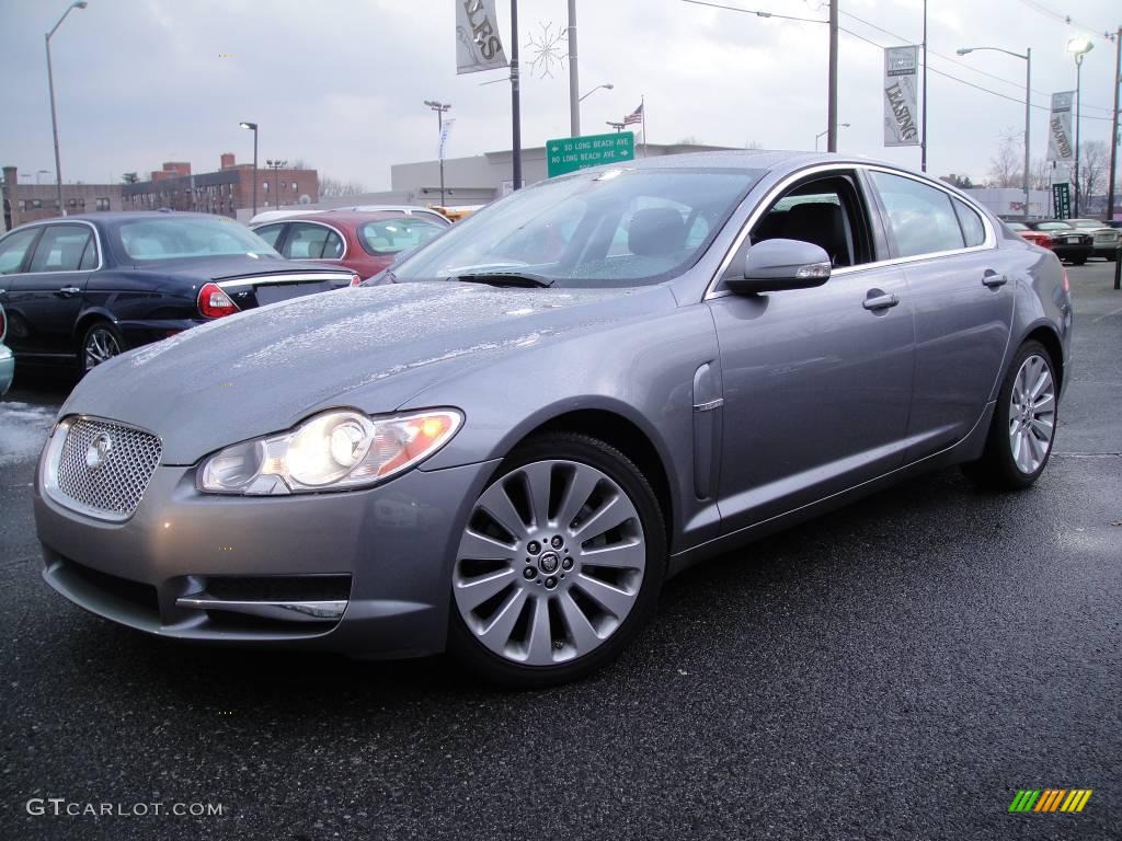Lunar Grey Metallic 2009 Jaguar XF Luxury Exterior Photo #24442003