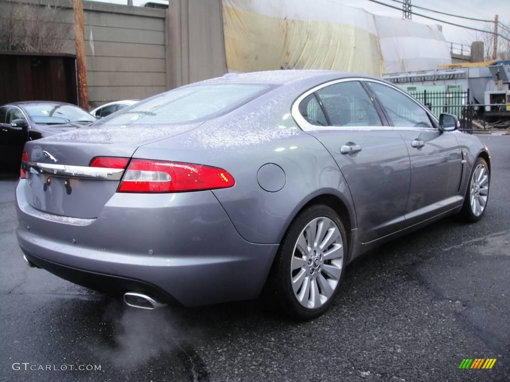 Lunar Grey Metallic 2009 Jaguar XF Luxury Exterior Photo #24442023