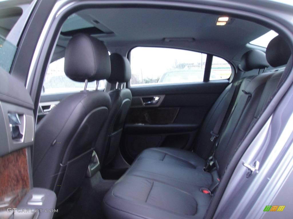 Charcoal/Charcoal Interior 2009 Jaguar XF Luxury Photo #24442067