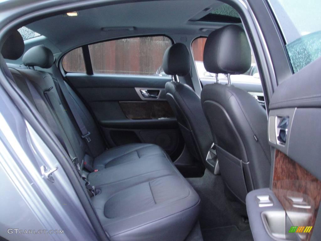 Charcoal/Charcoal Interior 2009 Jaguar XF Luxury Photo #24442083