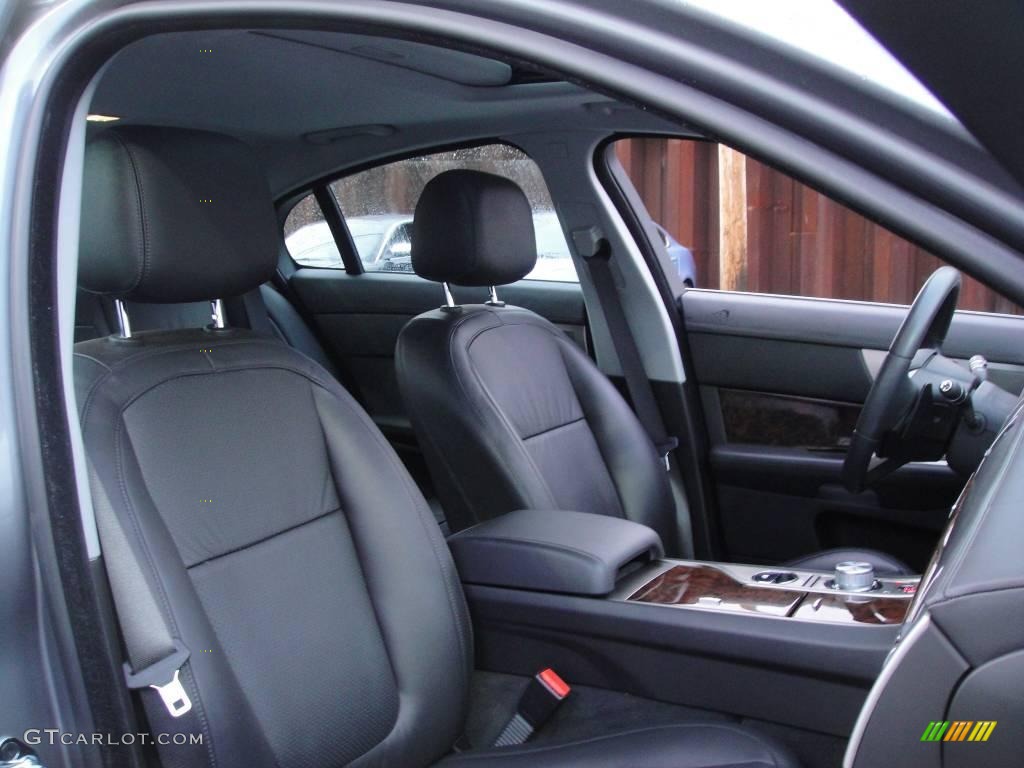 Charcoal/Charcoal Interior 2009 Jaguar XF Luxury Photo #24442095