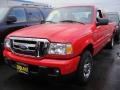 Torch Red 2007 Ford Ranger XLT SuperCab