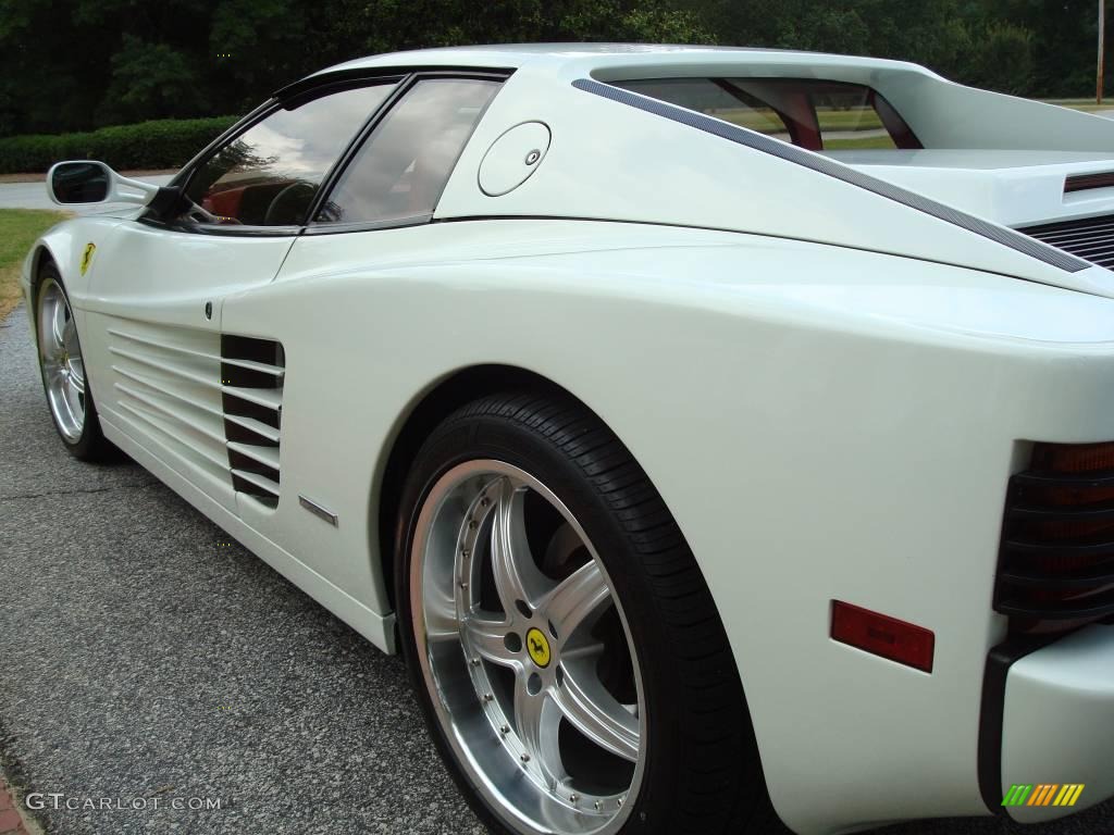 1991 Testarossa  - Bianco (White) / Rosso photo #1