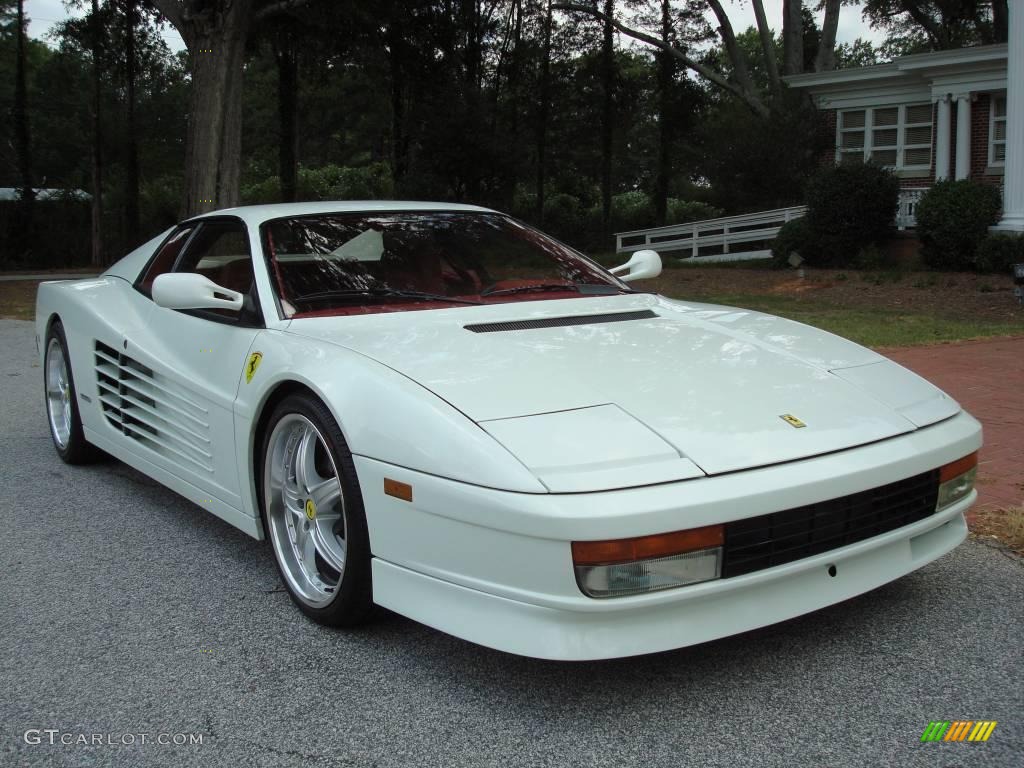 1991 Testarossa  - Bianco (White) / Rosso photo #12