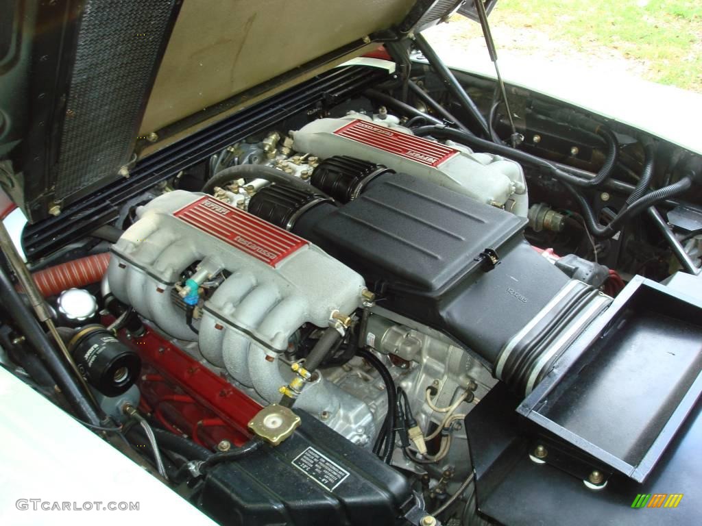 1991 Ferrari Testarossa Standard Testarossa Model 4.9 Liter DOHC 48-Valve Flat 12 Cylinder Engine Photo #24443919