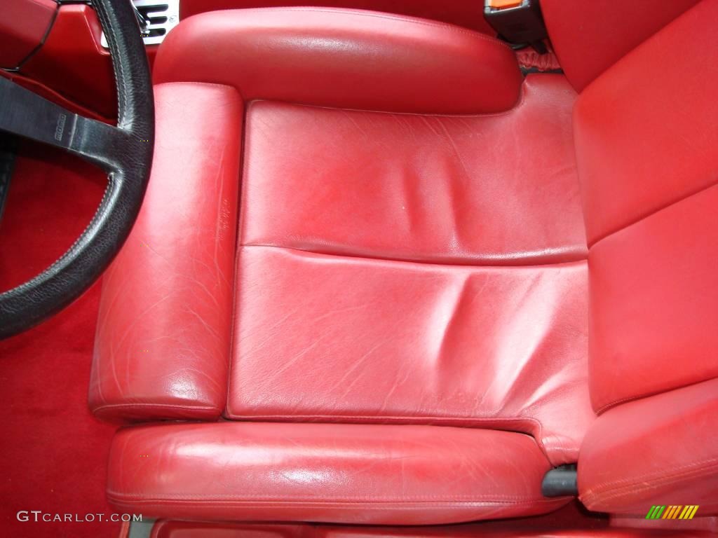 Rosso Interior 1991 Ferrari Testarossa Standard Testarossa Model Photo #24443955