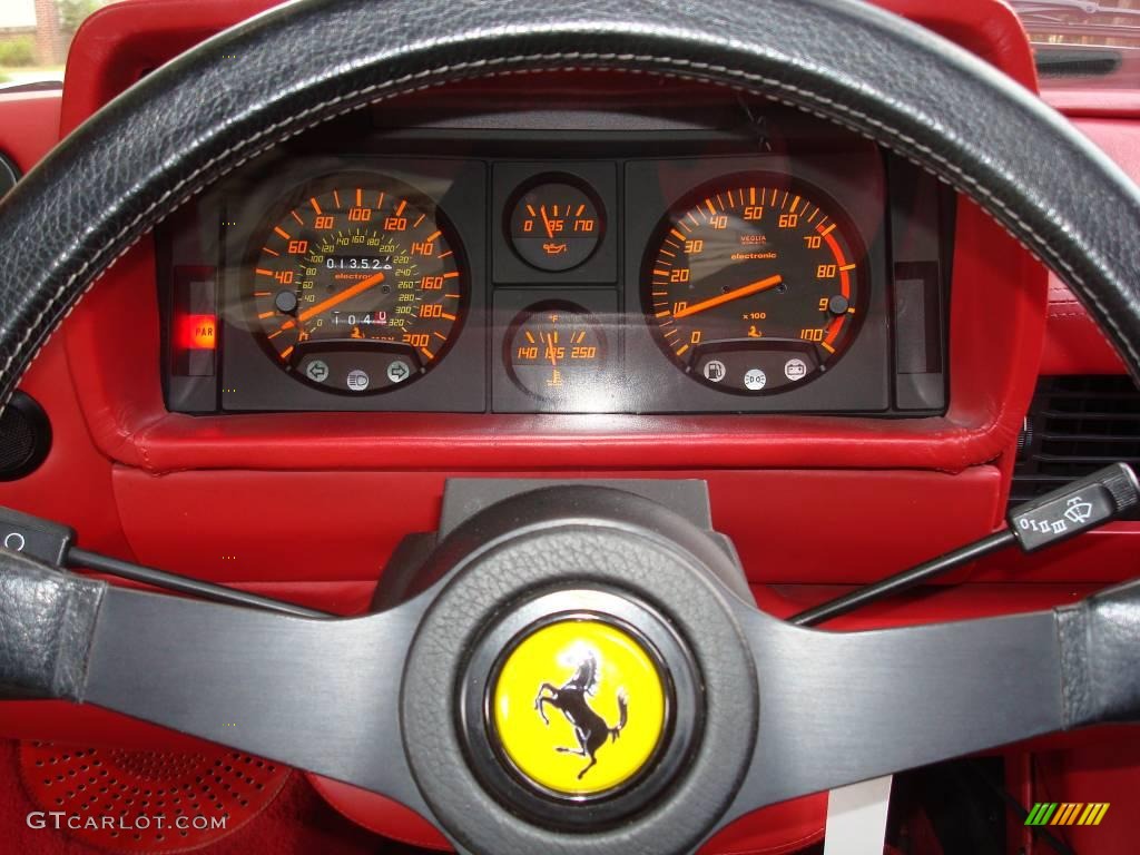 1991 Ferrari Testarossa Standard Testarossa Model Gauges Photo #24443959
