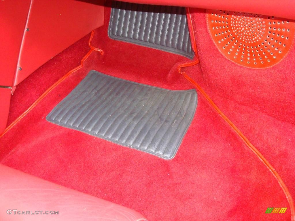 Rosso Interior 1991 Ferrari Testarossa Standard Testarossa Model Photo #24443999