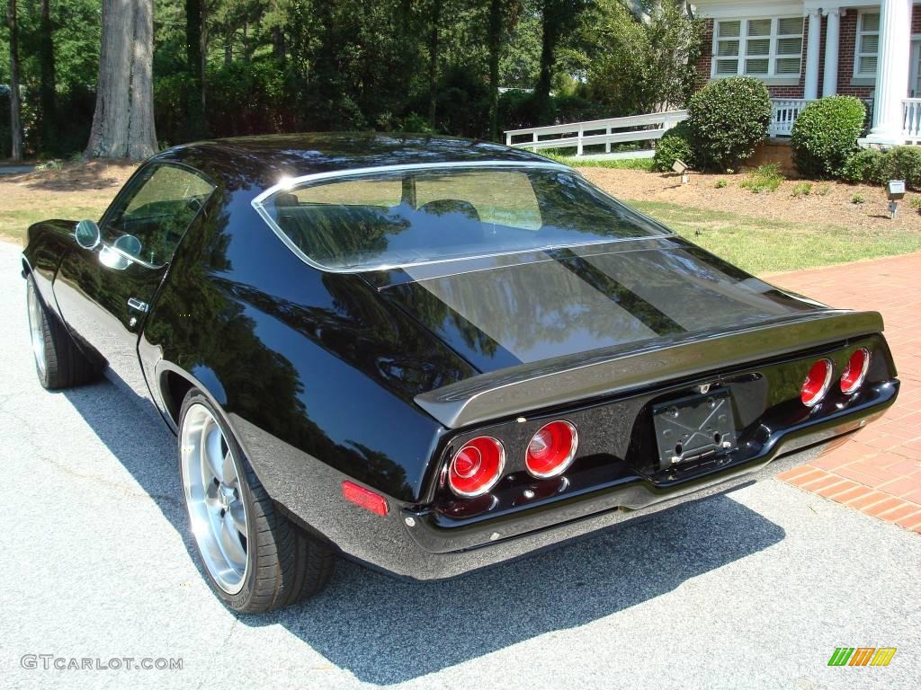 1972 Camaro Coupe - Black / Black photo #7