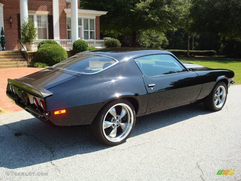 1972 Camaro Coupe - Black / Black photo #10