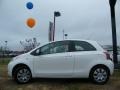 2008 Polar White Toyota Yaris 3 Door Liftback  photo #2