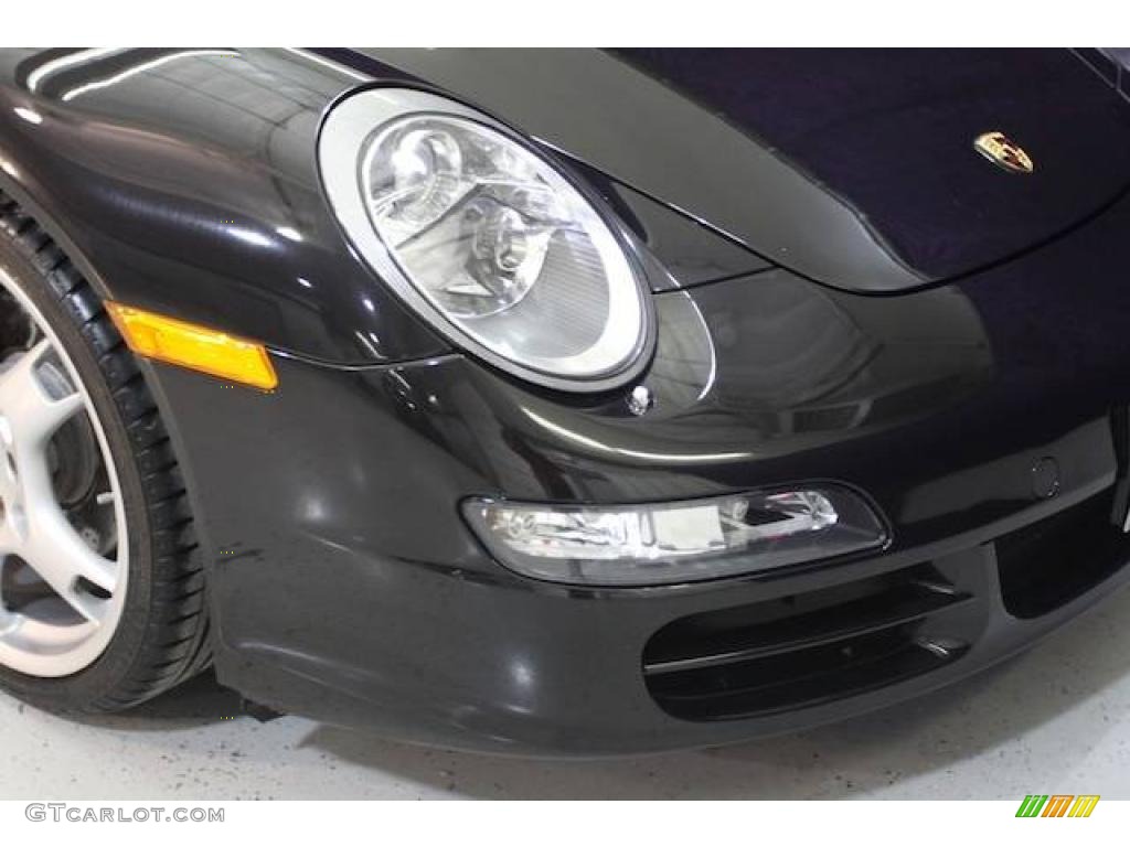 2007 911 Carrera Coupe - Basalt Black Metallic / Sand Beige photo #40