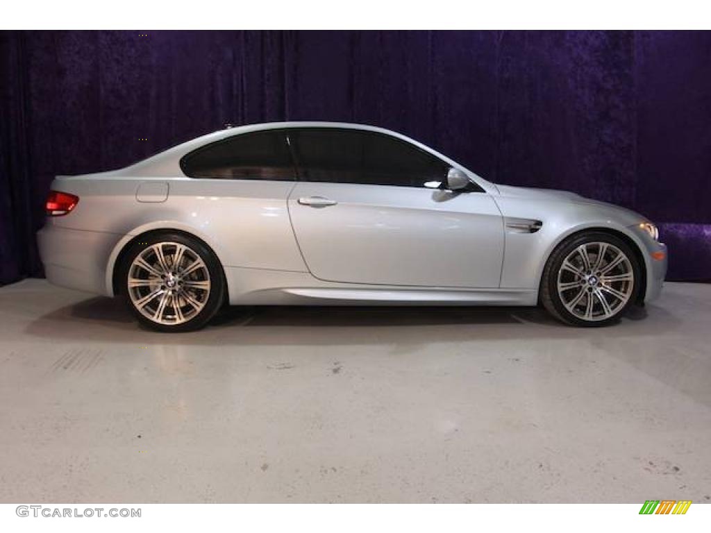 2009 M3 Coupe - Silverstone II Metallic / Black Novillo Leather photo #2