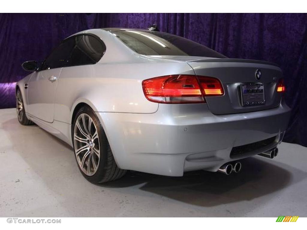2009 M3 Coupe - Silverstone II Metallic / Black Novillo Leather photo #3