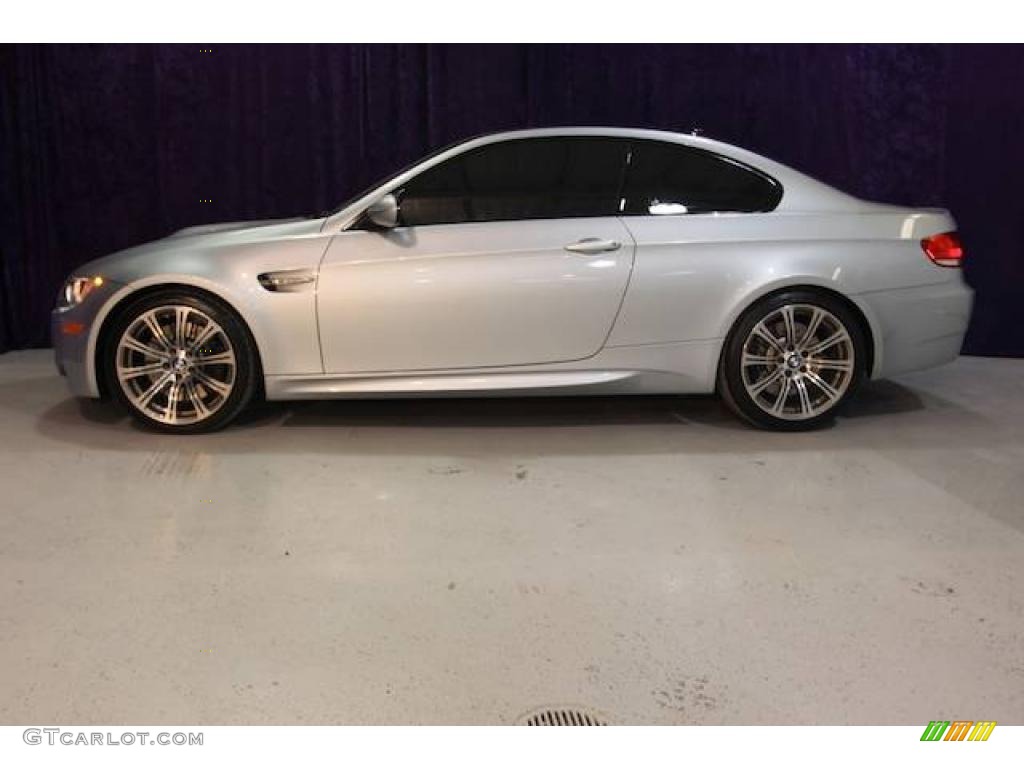 2009 M3 Coupe - Silverstone II Metallic / Black Novillo Leather photo #4
