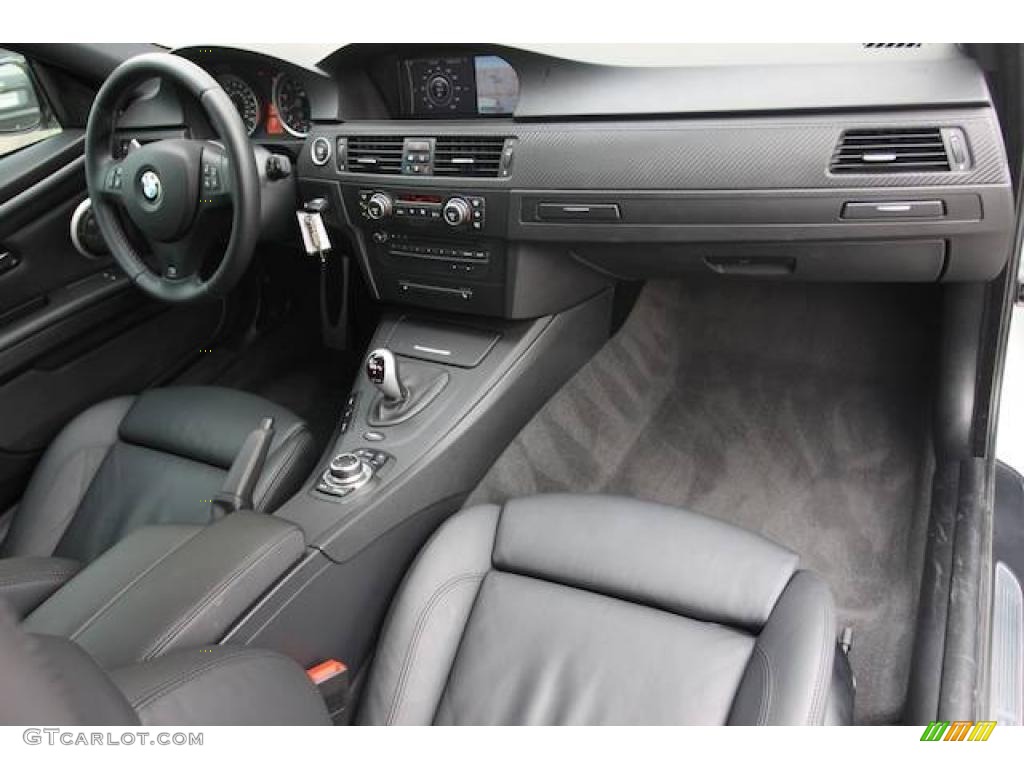 2009 M3 Coupe - Silverstone II Metallic / Black Novillo Leather photo #22