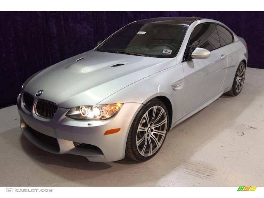 2009 M3 Coupe - Silverstone II Metallic / Black Novillo Leather photo #28
