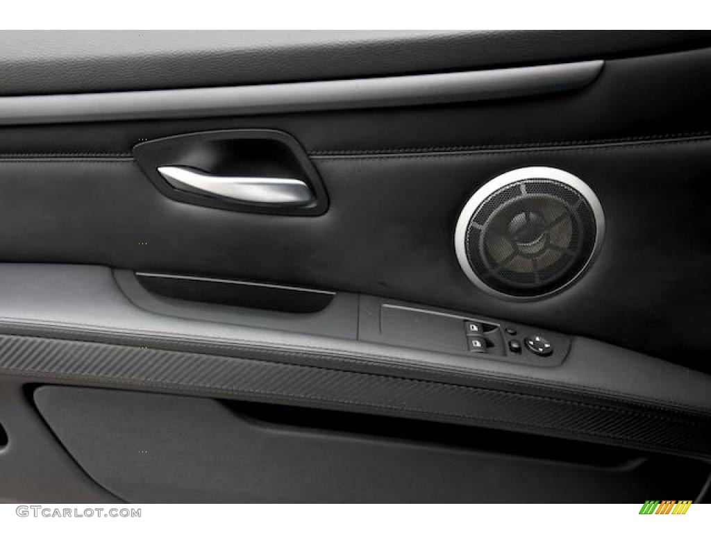 2009 M3 Coupe - Silverstone II Metallic / Black Novillo Leather photo #33