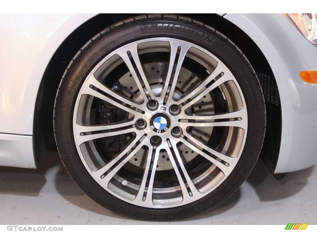2009 M3 Coupe - Silverstone II Metallic / Black Novillo Leather photo #44
