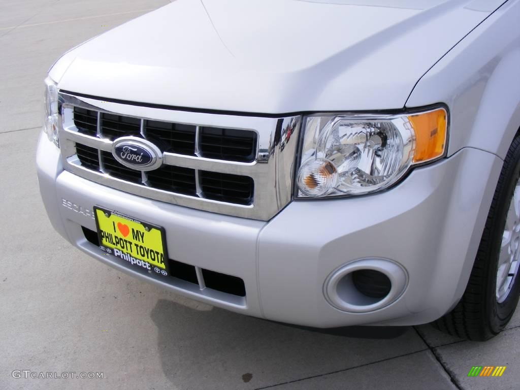 2008 Escape XLS - Silver Metallic / Stone photo #11