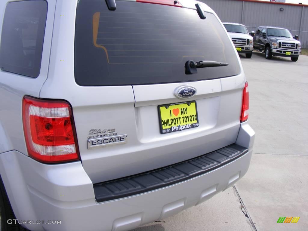 2008 Escape XLS - Silver Metallic / Stone photo #20