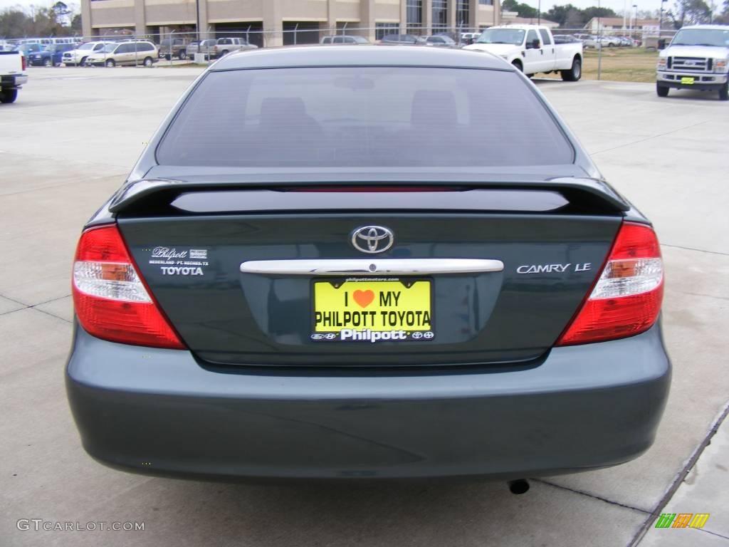 2003 Camry LE - Aspen Green Pearl / Taupe photo #4