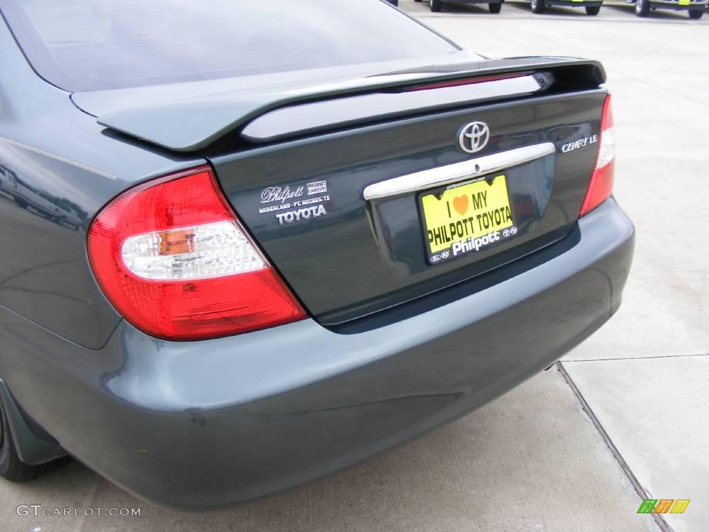 2003 Camry LE - Aspen Green Pearl / Taupe photo #20
