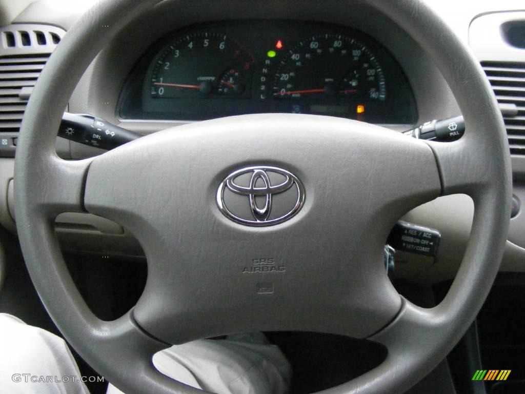 2003 Camry LE - Aspen Green Pearl / Taupe photo #41