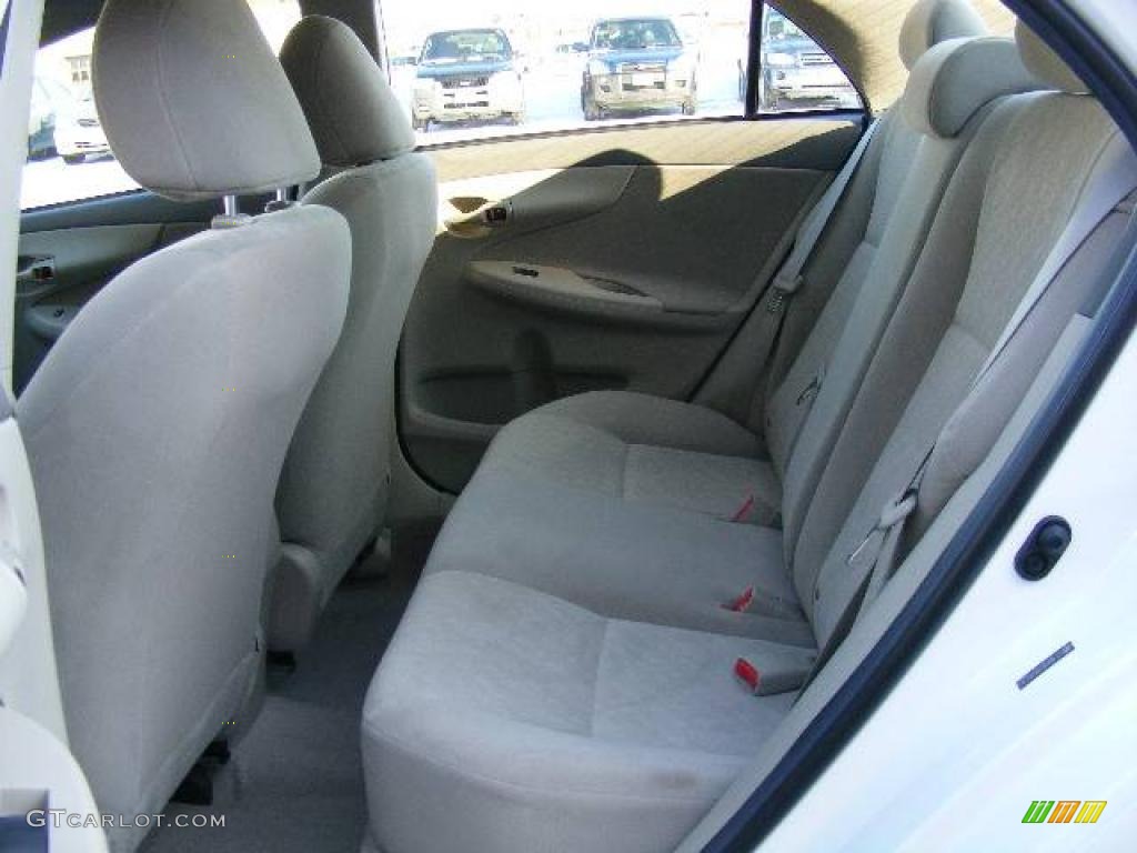 2009 Corolla LE - Super White / Bisque photo #11