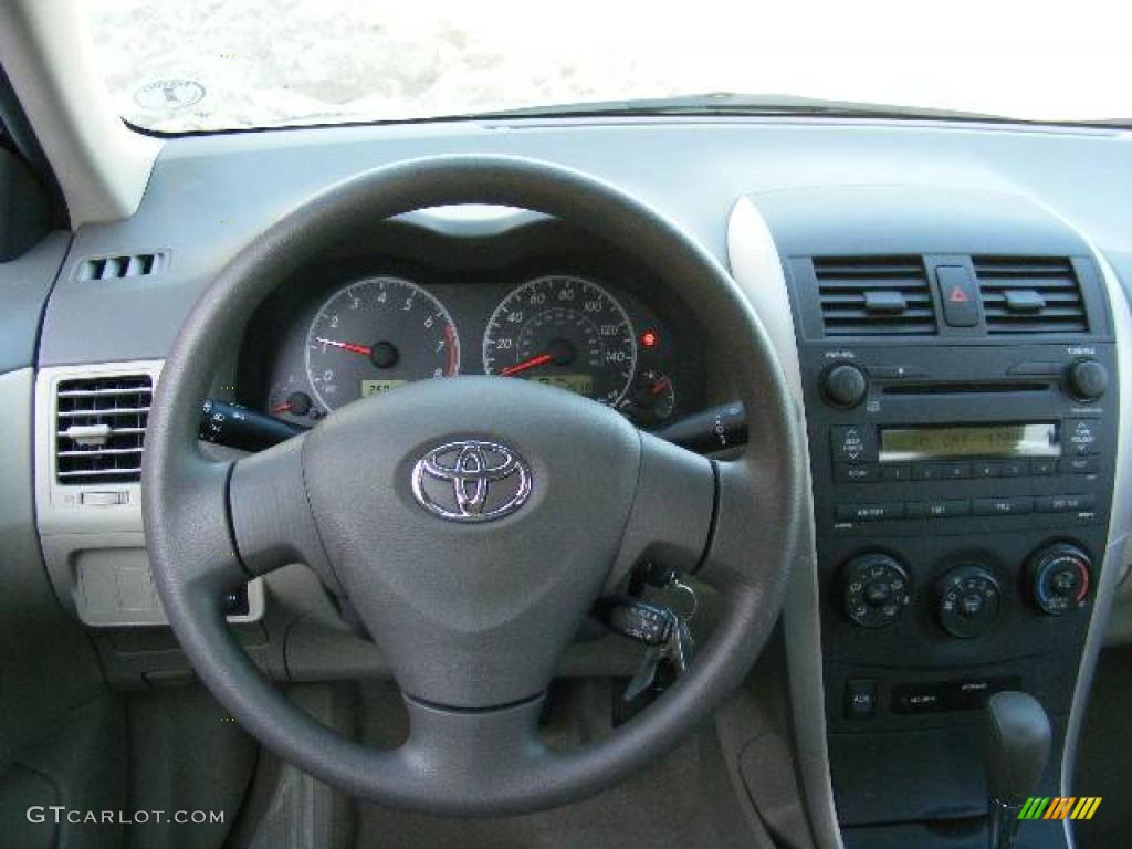 2009 Corolla LE - Super White / Bisque photo #14