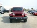 2007 Red Rock Crystal Pearl Jeep Wrangler Unlimited Sahara  photo #8