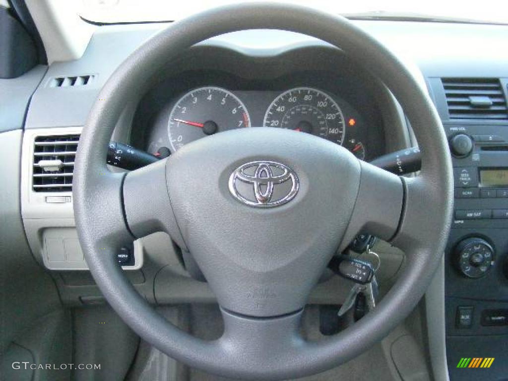 2009 Corolla LE - Super White / Bisque photo #15