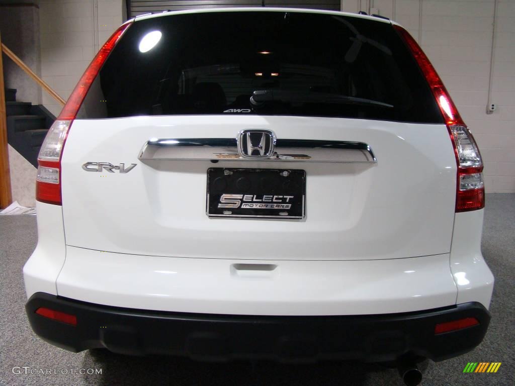 2008 CR-V EX-L 4WD - Taffeta White / Gray photo #5