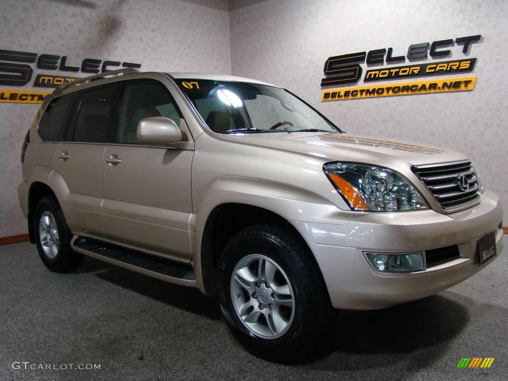 2007 GX 470 - Savannah Beige Metallic / Ivory photo #3