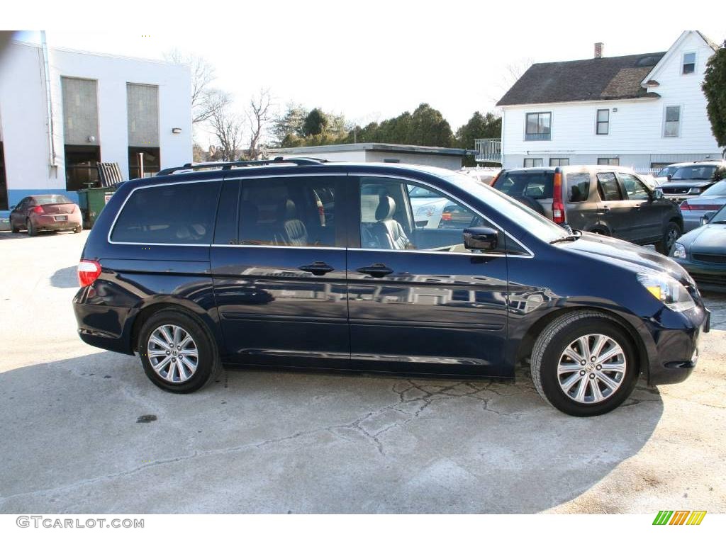 2007 Odyssey Touring - Midnight Blue Pearl / Gray photo #4