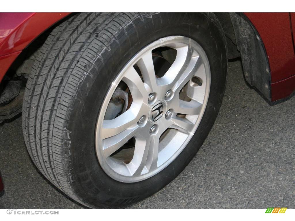 2006 Accord EX-L Sedan - Redondo Red Pearl / Gray photo #21