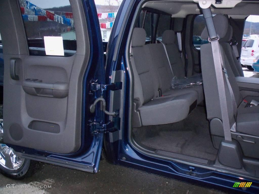 2009 Silverado 1500 LT Extended Cab 4x4 - Imperial Blue Metallic / Ebony photo #14