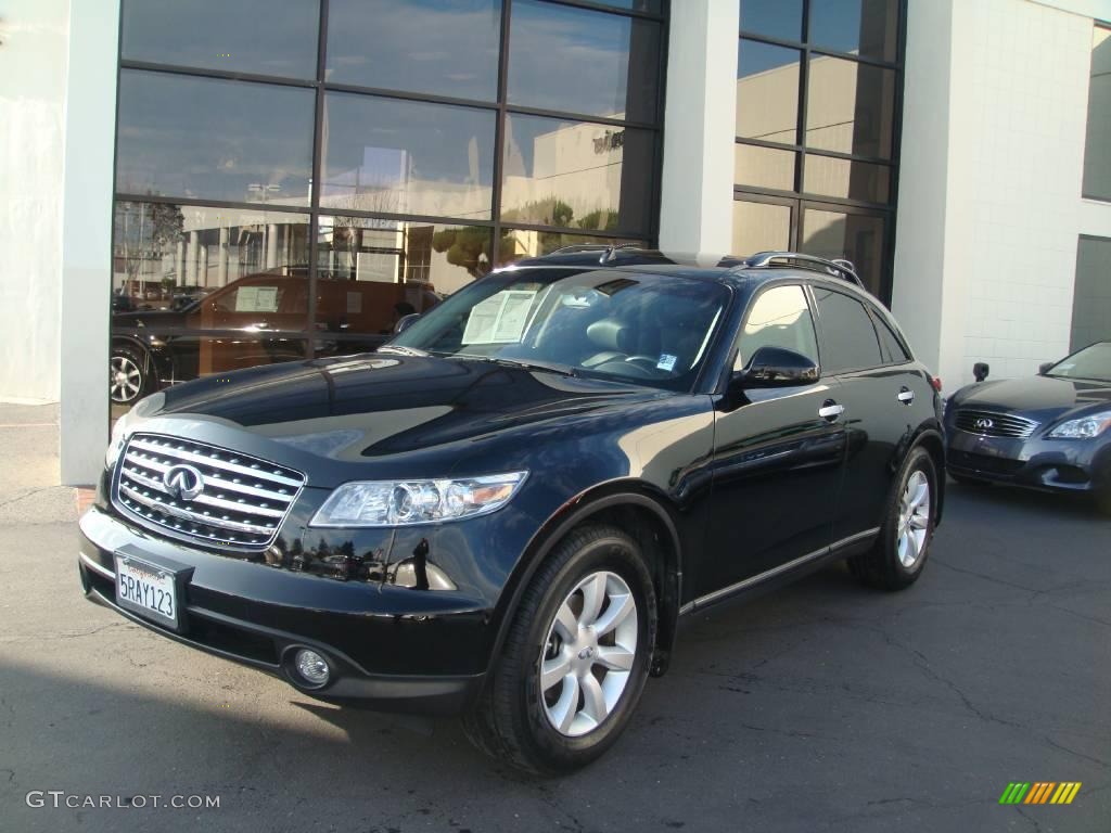 Black Obsidian Infiniti FX