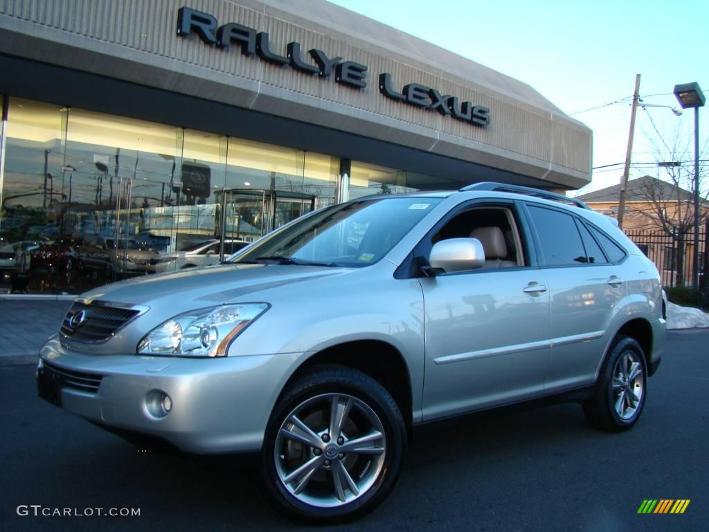 2006 RX 400h AWD Hybrid - Millenium Silver Metallic / Light Gray photo #1