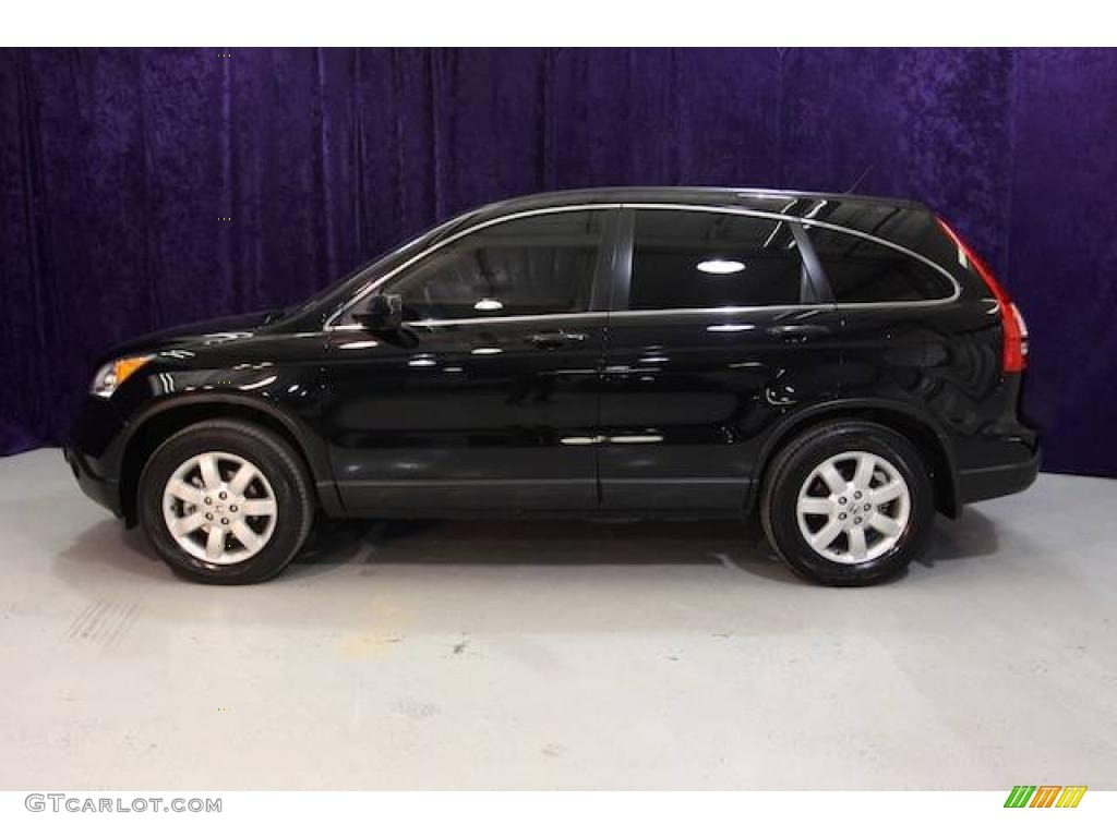 2007 CR-V EX - Nighthawk Black Pearl / Ivory photo #2