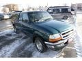 1998 Deep Emerald Green Metallic Ford Ranger XLT Extended Cab  photo #3