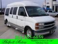 Summit White - Express G1500 Passenger Conversion Van Photo No. 1