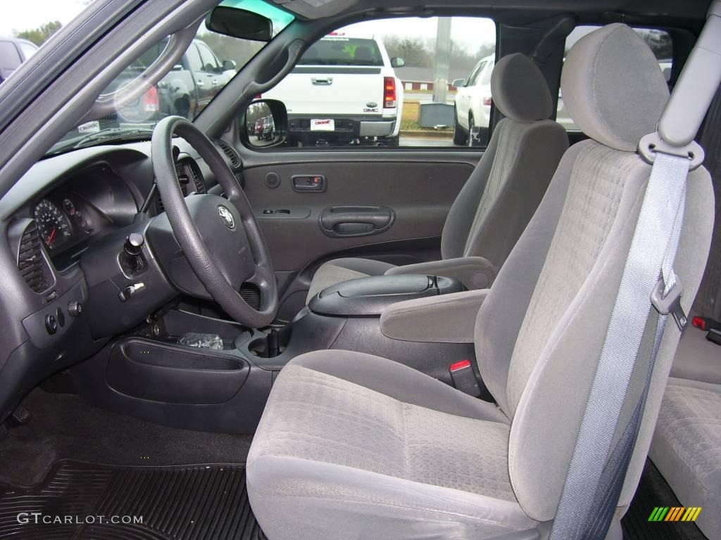 2006 Tundra SR5 TRD Access Cab 4x4 - Black / Light Charcoal photo #12