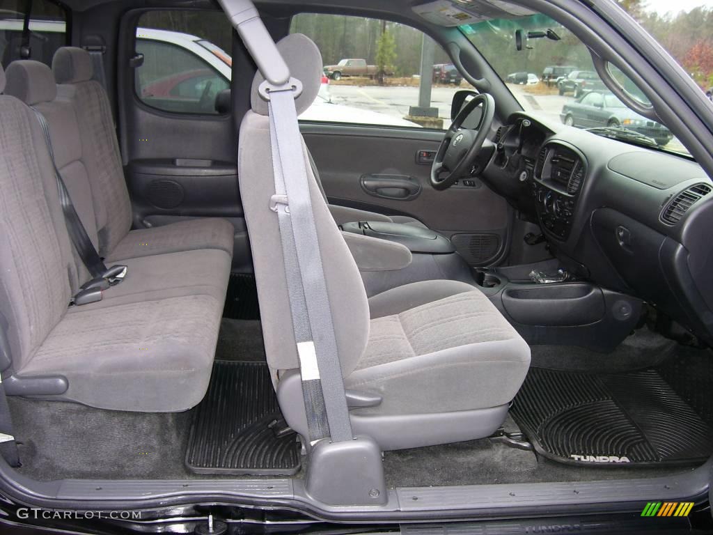 2006 Tundra SR5 TRD Access Cab 4x4 - Black / Light Charcoal photo #16