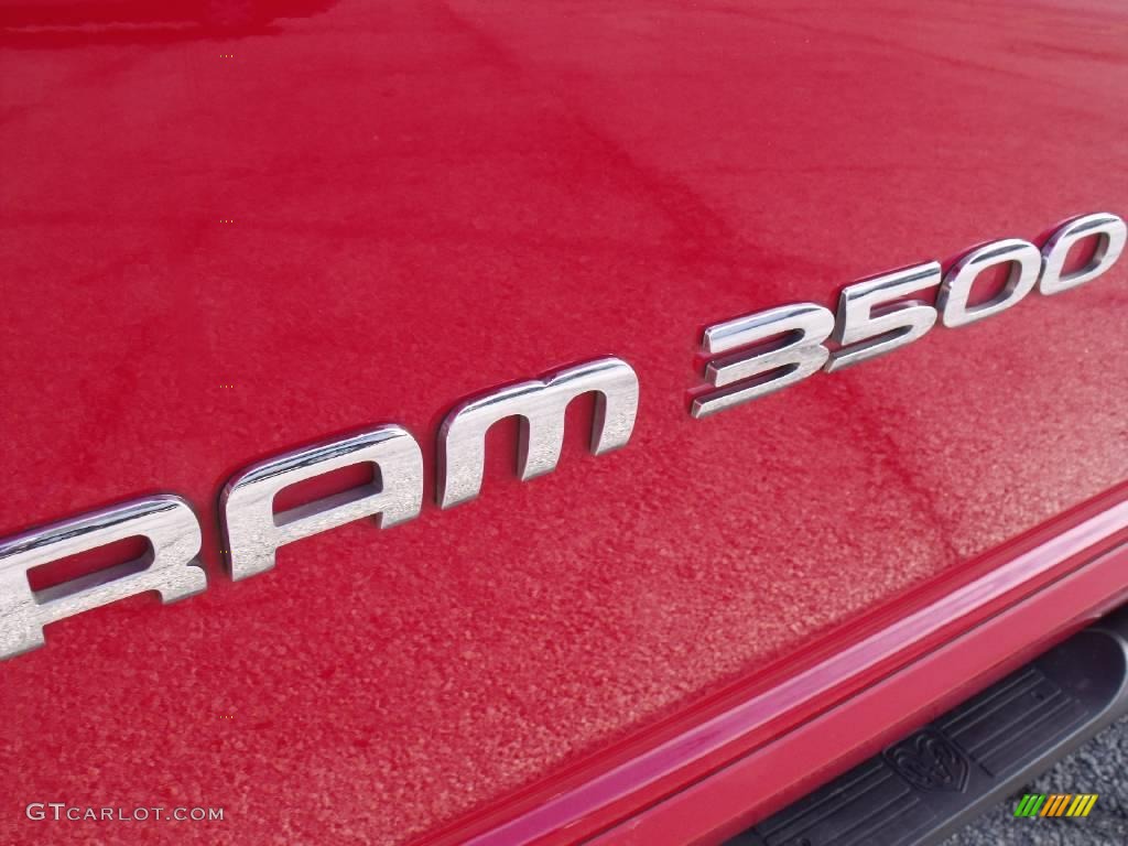 2006 Ram 3500 Sport Quad Cab - Flame Red / Medium Slate Gray photo #11