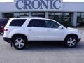 2010 White Diamond Tricoat GMC Acadia SLT  photo #1