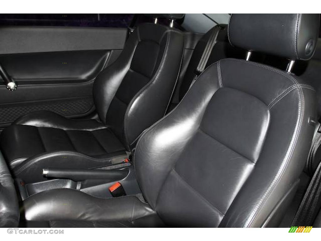 Ebony Interior 2002 Audi TT 1.8T quattro Coupe Photo #24463675