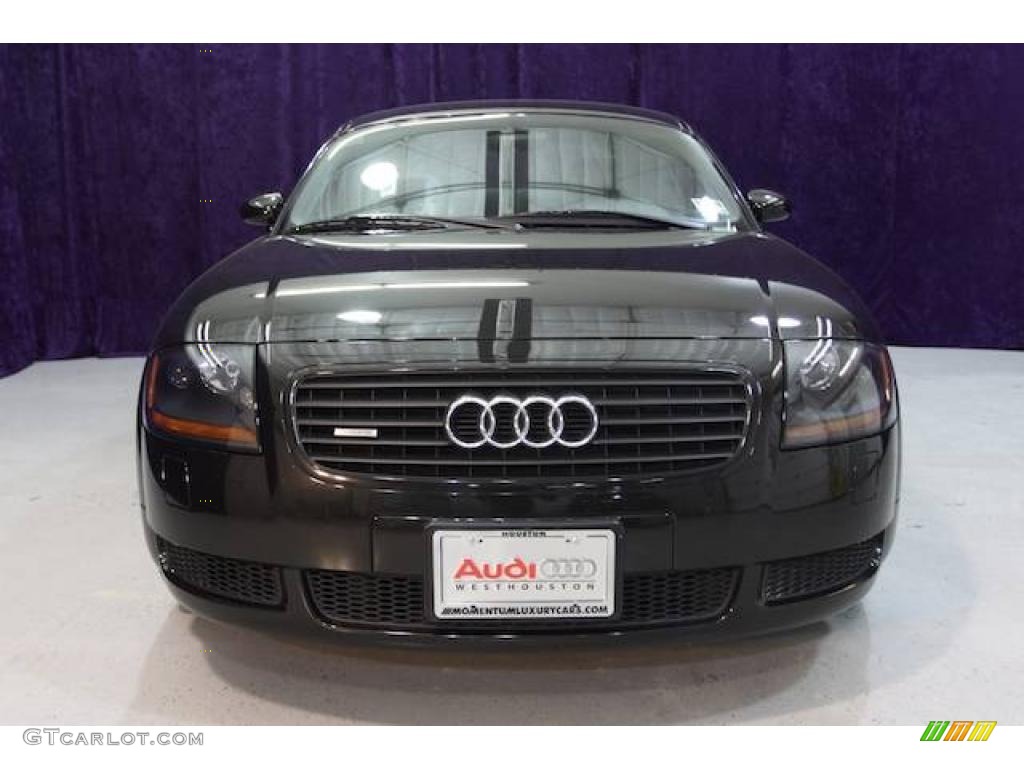2002 TT 1.8T quattro Coupe - Brilliant Black / Ebony photo #34