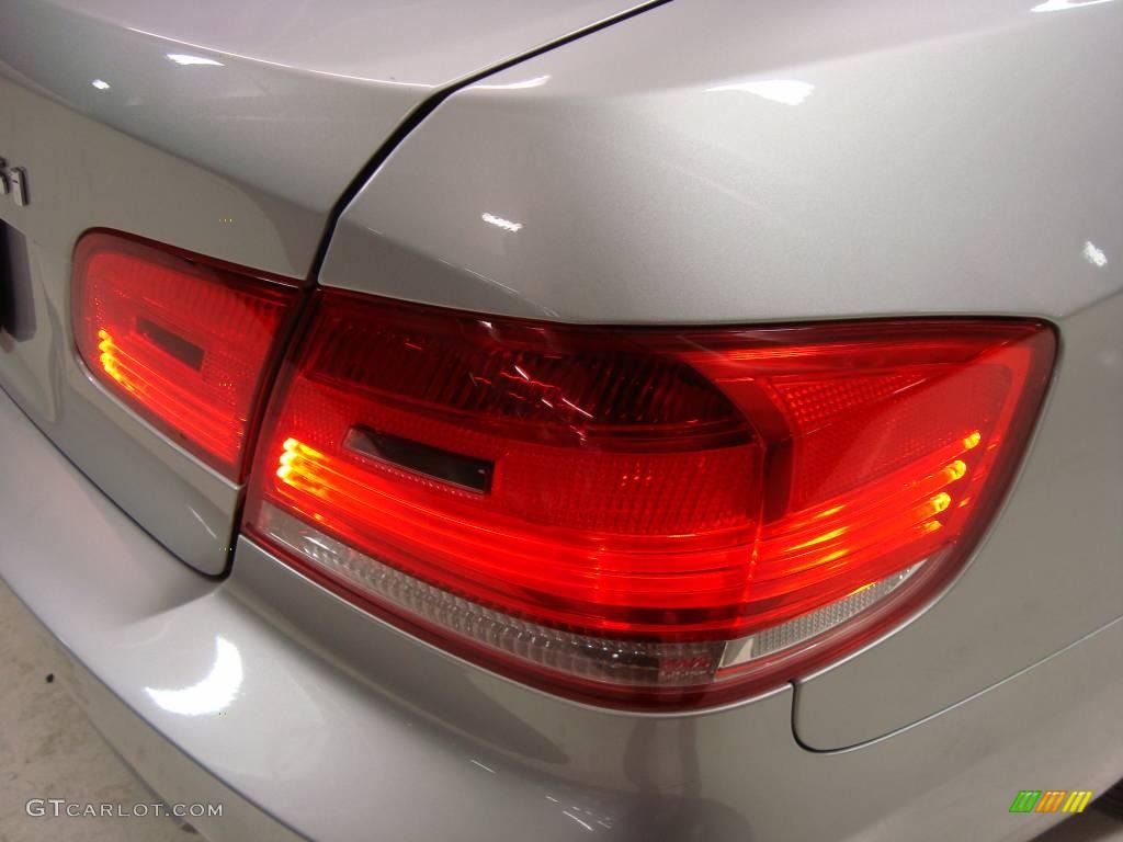 2007 3 Series 335i Coupe - Titanium Silver Metallic / Grey photo #10