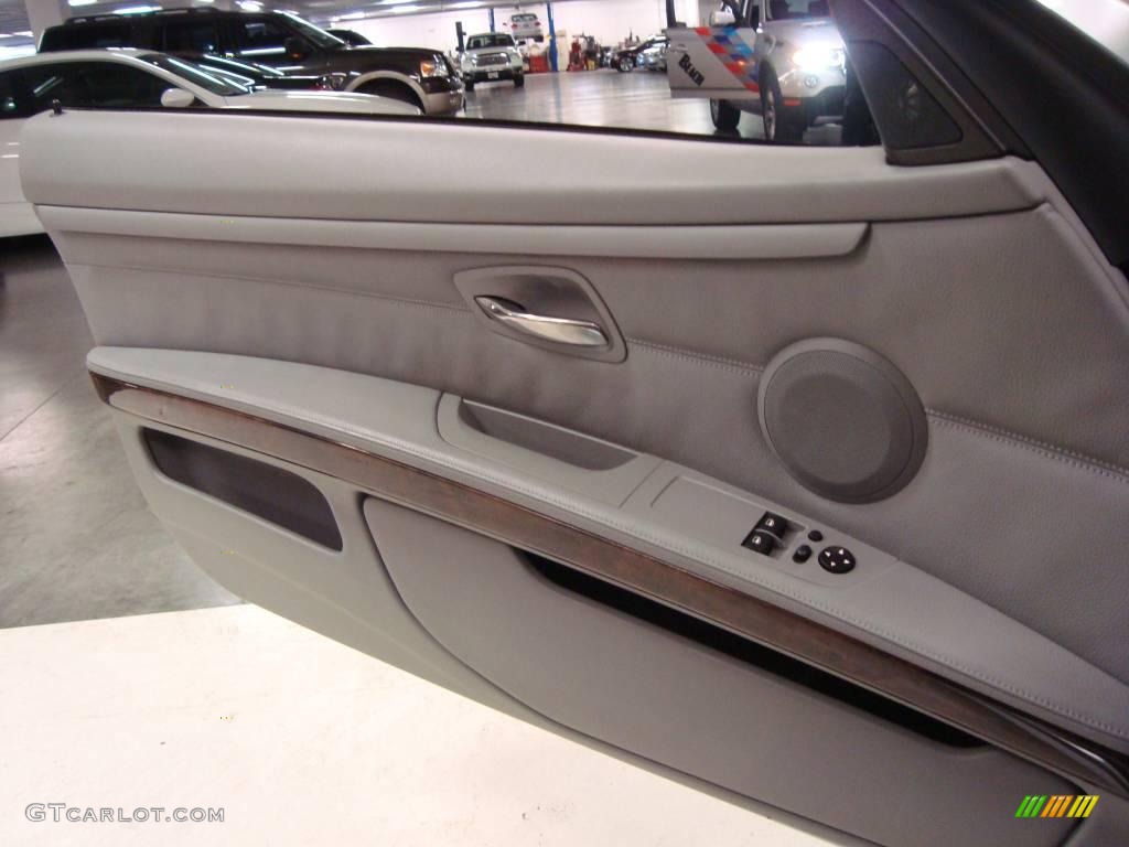 2007 3 Series 335i Coupe - Titanium Silver Metallic / Grey photo #29